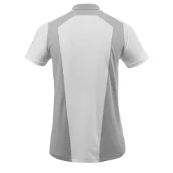 MASCOT ADVANCED 17283 POLOSHIRT S GRÅMELERET/HVID