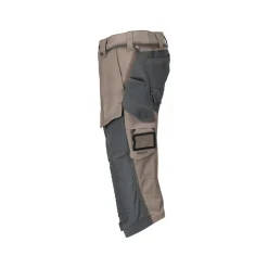 MASCOT CUSTOMIZED 22249 KNICKERS MED KNÆLOMMER C58 MØRK SAND/STENGRÅ