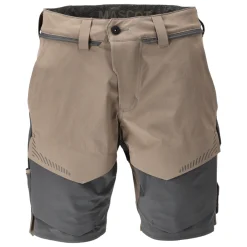 MASCOT CUSTOMIZED 22149 SHORTS 24C46 MØRK SAND/STENGRÅ
