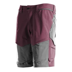 MASCOT CUSTOMIZED 22149 SHORTS 24C49 BORDEAUX/STENGRÅ