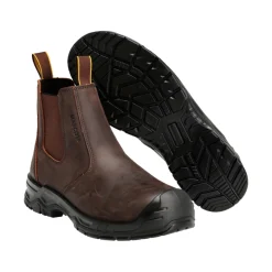 MASCOT FOOTWEAR ORIGINALS SIKKERHEDSSTØVLE MØRK BRUN/SORT 41