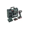 METABO BS 18 L 2X2,0 13MM BORE-/SKRUEMASKINE AKKU MED BATTERI