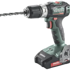 METABO SB 18 L BL 2X2,0AH BORE-/SKRUEMASKINE MED SLAG AKKU MED BATTERI