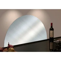 MILLEX MILEX RUSTFRIT STÅL, HALVCIRKEL 600X300MM STÆNKPLADE