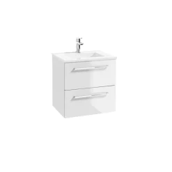 MILOBAD ARNHEM BADMØBEL HVID 2 SKUFFER 50 CM