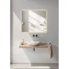 MILOBAD CL34 MED LED-LYS SPEJL 70X80