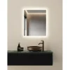 MILOBAD CL30 MED LED-LYS SPEJL 70X60