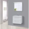 MILOBAD LENA BADMØBEL HVID 2 SKUFFER 80 CM