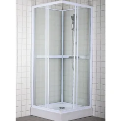MILOBAD VENEDIG BRUSEKABINE 80 CM 80 CM