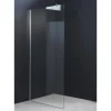 MILOBAD 80X190 BRUSEVÆG KLAR GLAS 80 CM