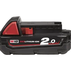 MILWAUKEE M18 B2 BATTERI 18V 2 AH 1 STK