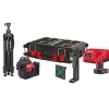 MILWAUKEE M12 3PLSKIT-401P KRYDSLASER UDEN MÅLPLADE 38 M/ MED MÅLPLADE 100 M