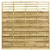 NORDIC FENCE STRAIGHT HEGN TRYKIMPRÆGNERET NATUR 4.50 X 180 CM