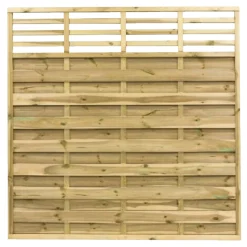NORDIC FENCE STRAIGHT HEGN TRYKIMPRÆGNERET NATUR 4.50 X 180 CM