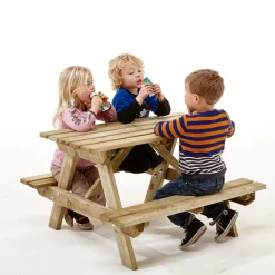 NORDIC PLAY ACTIVE 801-053PC BØRNEBORDBÆNKESÆT NATUR