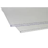NORDLAND TERMOTAG 10 X 980 X 3900 MM OPAL HVID