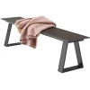 OUTRIUM GIRONA HAVEBÆNK MOKKA 180 CM