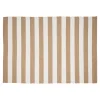 OUTRIUM PONZA UDENDØRSTÆPPE GENANVENDT PLAST (PET) BEIGE / OFF WHITE 140X200 CM