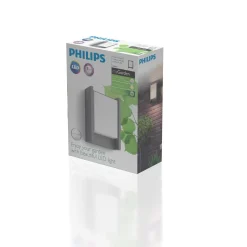 PHILIPS ARBOUR UDENDØRS VÆGLAMPE ANTRACIT 6W