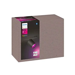 PHILIPS HUE PERIFO SPOTLIGHT SKINNESYSTEM SORT LED 5W