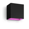 PHILIPS HUE RESONATE DOWNWARD UDENDØRS VÆGLAMPE 8W SORT