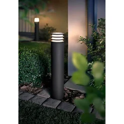 PHILIPS HUE W LUCCA BEDLAMPE ANTRACITGRÅ 77 CM