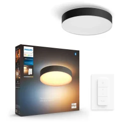PHILIPS HUE WA ENRAVE M PLAFOND 19W SORT 437 MM