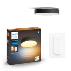 PHILIPS HUE WA ENRAVE S PLAFOND 10W SORT 318 MM