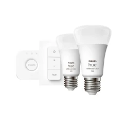 PHILIPS HUE WCA 2 X E27, BRIDGE & DIM. SWITCH STARTSÆT