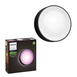 PHILIPS HUE WCA DAYLO UDENDØRS VÆGLAMPE 15W SORT