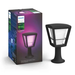 PHILIPS HUE WCA ECONIC BEDLAMPE SORT 32,2 CM