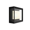 PHILIPS HUE WCA ECONIC SQUARE UDENDØRS VÆGLAMPE 15W SORT