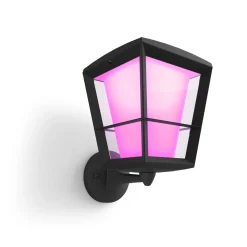 PHILIPS HUE WCA ECONIC UDENDØRS VÆGLAMPE 15W SORT