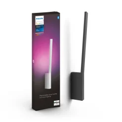 PHILIPS HUE WCA LIANE VÆGLAMPE 12W SORT