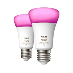 PHILIPS HUE WCA 2-PAK SMART LED PÆRE E27 STANDARD 11W