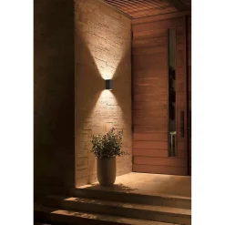 PHILIPS HUE WCA RESONATE UDENDØRS VÆGLAMPE 16W SORT