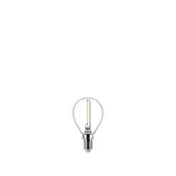 PHILIPS KLAR LED PÆRE KRONE E14 1W
