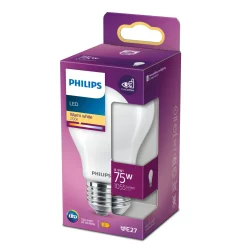 PHILIPS LED PÆRE STANDARD E27 9W