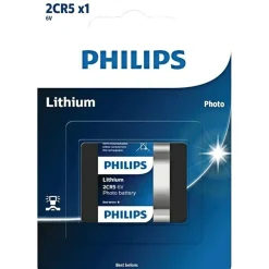 PHILIPS LITIUM 2CRS BATTERI 1 STK/PAK