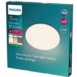 PHILIPS OZZIET CL570 PLAFOND 22W HVID 0 0