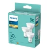 PHILIPS 3-PAK LED PÆRE SPOT GU10 5W
