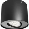 PHILIPS PHASE PÅBYGNINGSSPOT SORT INTEGRERET LED 5W
