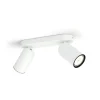 PHILIPS PONGEE 2 SKINNESPOT HVID GU10 2X5,50W