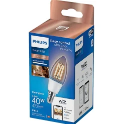 PHILIPS SMART TUNABLE WHITE LED PÆRE E14 KERTE 5W