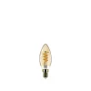 PHILIPS VINTAGE DÆMPBAR GULD DEKOPÆRE KERTE E14 15W