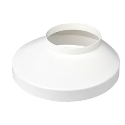 PLASTMO PLAST 75/150 MM BRØNDKRAVE HVID