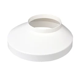 PLASTMO PLAST 75/130 MM BRØNDKRAVE HVID