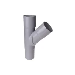 PLASTMO PLAST 75/75 MM GRENRØR GRÅ