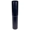 PLASTMO PLAST 75 MM NEDFØRSEL SORT