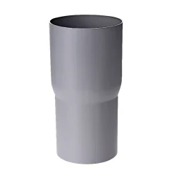 PLASTMO PLAST 75 MM RØRSAMLEMUFFE GRÅ
